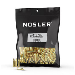 NOSLER Messinghülsen (Bulk Brass), unvorb. (.222 Rem.Mag., VPE 250)