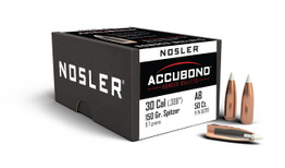 NOSLER Geschosse AccuBond (AB), Bonded (.308",150grs./9,72g SP, VPE 50)