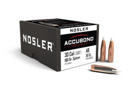 NOSLER Geschosse AccuBond (AB), Bonded (.308",180grs./11,66g SP, VPE 50)