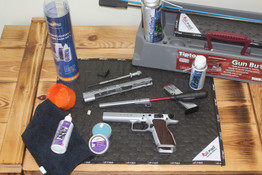 Oil Pad Waffenunterlage 40x50 cm f. Kurzwaffen u. Kleinteile