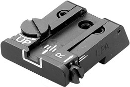 LPA Mikrom.-Visier TPU, f. CZ P10 (White Outline)