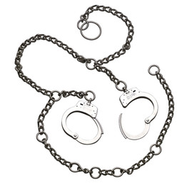 S&W Belly Restraint Chains 1800 (vernickelt)