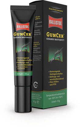 GunCer Keramik-Waffenfett, Tube 10 g (Inh. 10 Stck.)