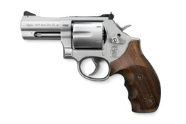 S&W Revolver M686 "Security Special, 3", RB (Stainless / Nill-Combatgriff)