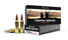 NOSLER Büchsenpatronen Trophy Grade (Kal. .300 WSM, 180 grs./11,66 g AB SP), (20 Schuss)