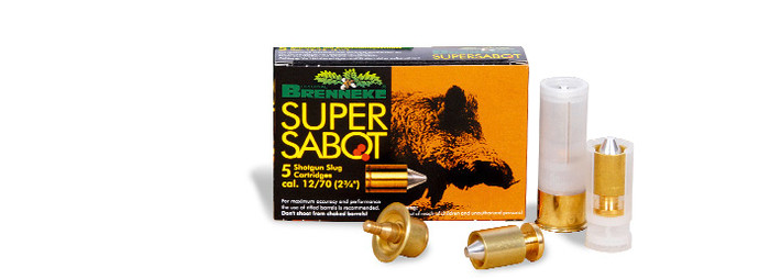 Brenneke Flintenlaufpatronen "SUPERSABOT"