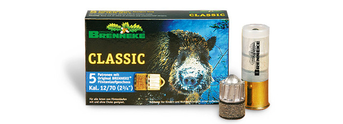 Brenneke Flintenlaufpatronen "CLASSIC"