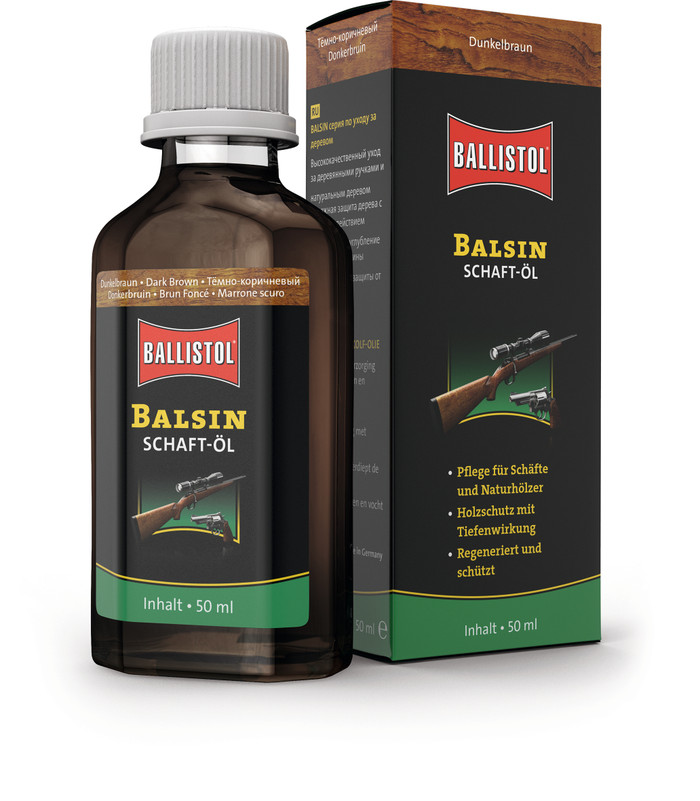 Balsin Schaft-Öl Dunkelbraun