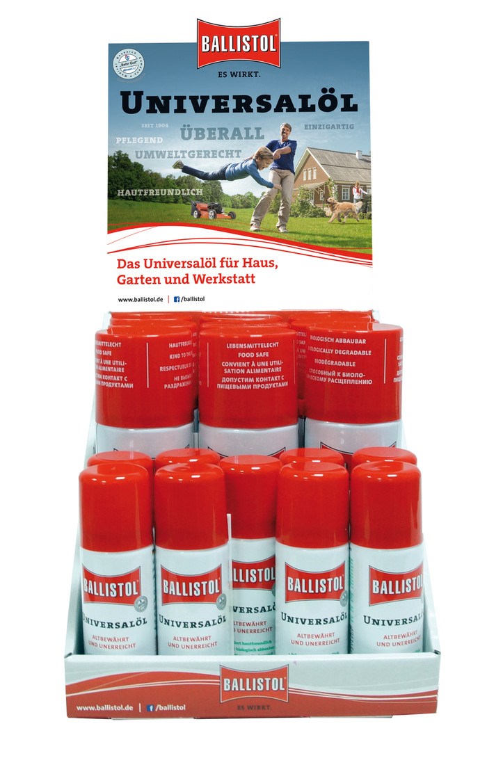 Display Ballistol Universalöl Spray