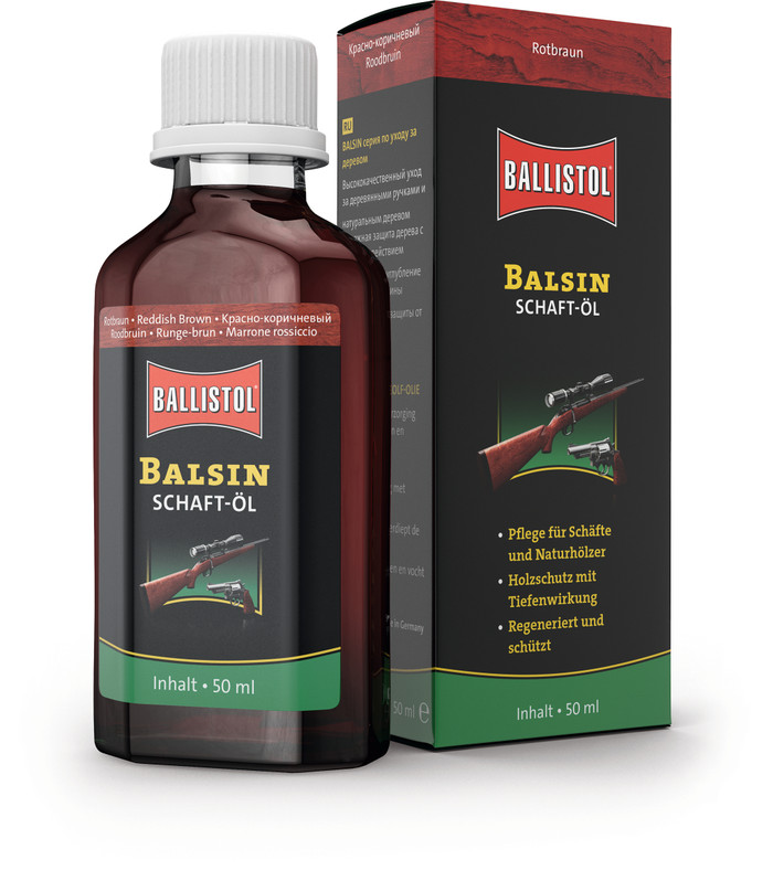 Balsin Schaft-Öl Rotbraun