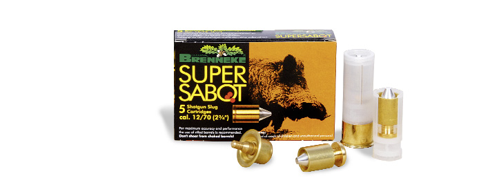 Brenneke Flintenlaufpatronen "SUPERSABOT"