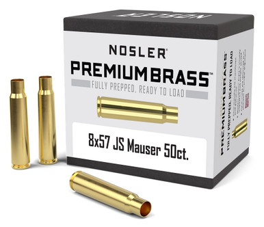 NOSLER Premium Messinghülsen, ladefertig (8x57 JS, VPE 50)
