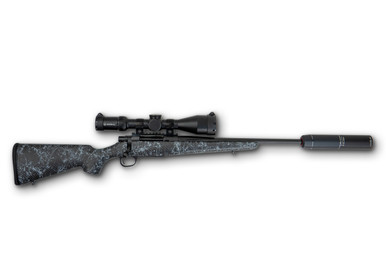 HOWA RB M1500 Superlite, .308 Win., 20", Grey Web, Heimdall ZF 2-16x50, Triton 4i, Komplettangebot