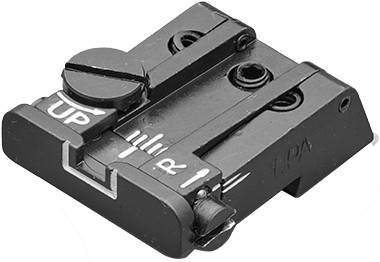 LPA Mikrom.-Visier TPU, f. CZ Shadow, Shadow 2, P09 Kadet (White Outline) 