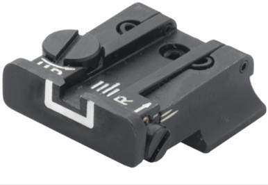 LPA Mikrom.-Visier "TPU", f. CZ 75/85 neu (White Outline)