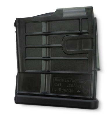 5-Schuss Magazin f. MR308 (.308 Win., Kunststoff, schwarzer Magazinb.)