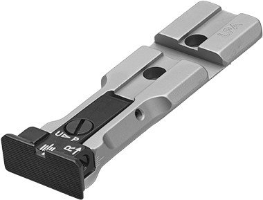 LPA Visier mit Weaver-Basis für Smith & Wesson Revolver (silber)