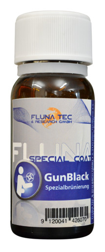 Fluna Tec Gun Black, 50 ml, Schnellbrünierung (Inh. 12 Stück)