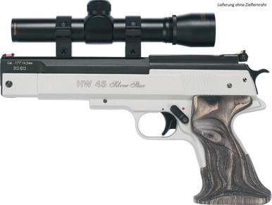 HW-LP 45 Silver Star (4,5mm/ Fiber-Optik/ Federkolben/ Schichtholz)