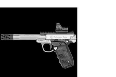 S&W KK-Pistole SW22 Victory PC, 6" (geflutet / Kompensator / Red Dot / Stainless)