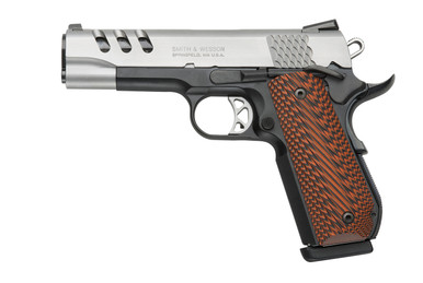 S&W Pistole PC Custom SW1911Sc, 4 1/4", FS, (Scandium-Griffstück / Round Butt)