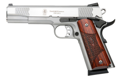 S&W Pistole SW1911, Enhanced "E", 5", FS (Stainless)