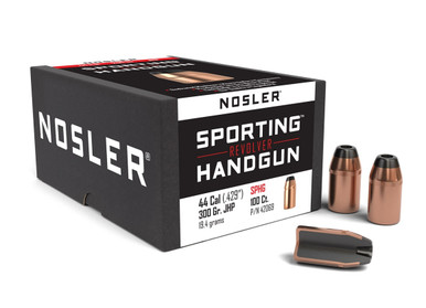NOSLER Revolvergeschosse Sporting (.44 (.429"), 300 grs./19,44 g JHP,VPE 100)