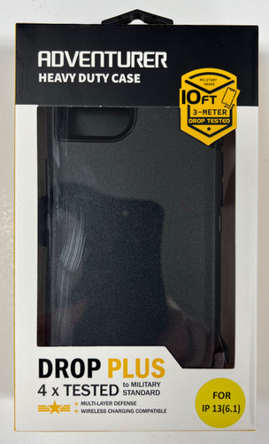 ADVENTURER Heavy Duty Case w/clip iPhone 13 Pro