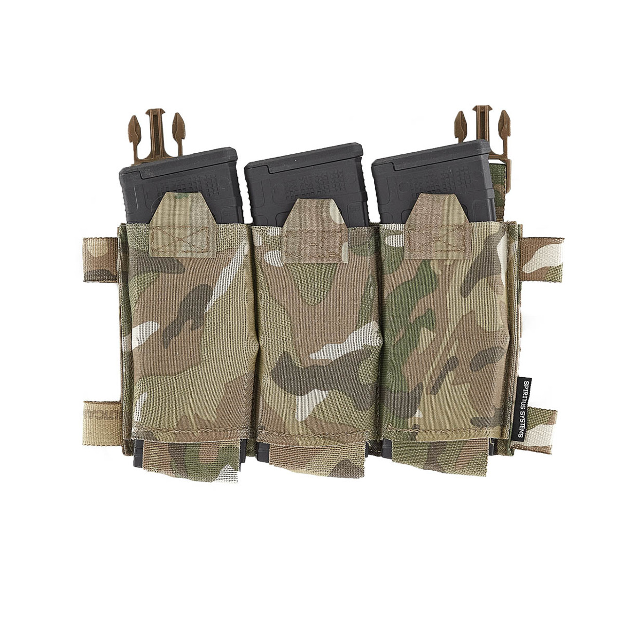 Hunting MK5 Tactical Chest Rig MOLLE Front Panel With Triple 5.56 Magazine  Pouch