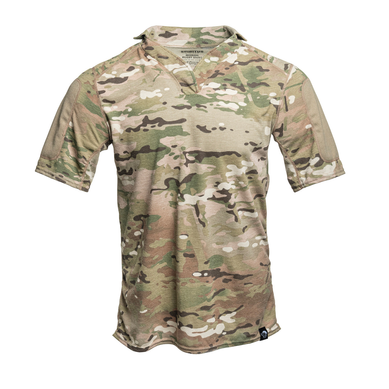 Spiritus Systems Mission Rugby Shirt Short Sleeve Multicam