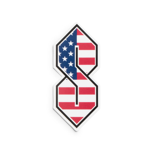 "Cool S" Patriot Sticker