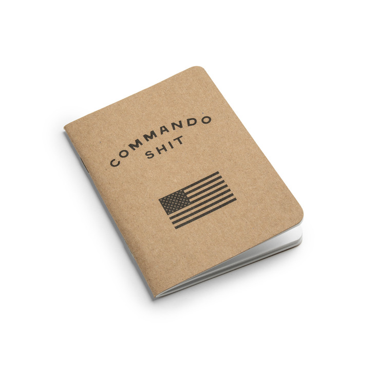 Commando Shit Notebook (2 Pack)