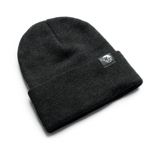 Black Alpha Wolf Beanie