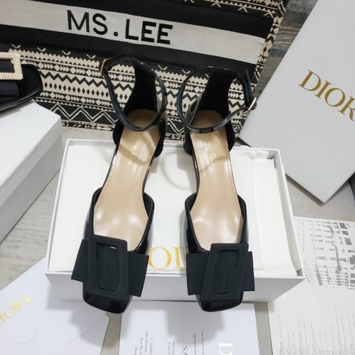 buy High quality replica UA Dior Idylle Ballet Pump Black Patent Calfskin and Grosgrain replica from hypereptime DIOR