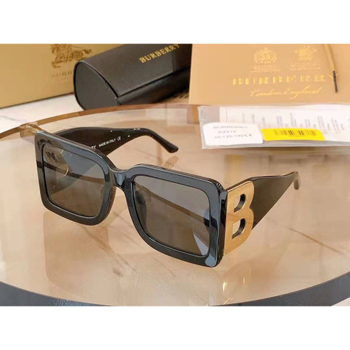 High quality replica UA Burberry B Motif Square Frame Sunglasses