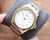 High quality replica iced out Patek Philippe moissanite vvs diamond Geneve gold/siver two tone watch