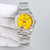 High quality replica plain jane Rolex Datejust silver yellow watch