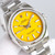 High quality replica plain jane Rolex Datejust silver yellow watch