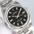 High quality replica plain jane Rolex Datejust silver black watch