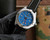 Super clone replica plain jane Breitling Avengers series blue/silver with black strap watch