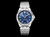 High quality replica plain jane Breitling GMT 40 silver blue watch