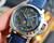 buy High quality replica plain jane PANERAI skeleton blue strap watch replica from hypereptime Panerai