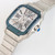 Buy High quality replica plain jane Cartier Santos Skeleton Series X43 silver/ two tone watch (Select colorway) from HypeRepTime, best replica designer brand website