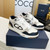 Buy High quality replica UA Dior B57 Mid-Top Black and Cream Smooth Calfskin and Beige Suede Sneaker from HypeRepTime, best replica designer brand website