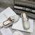 High quality replica UA Dior Diorquake Clog White Calfskin Sandals