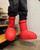 MSCHF Red ASTRO BOY boots High quality UA replica