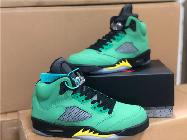 Buy UA High quality replica nike Air Jordan Retro 5 “Oregon Ducks” sneakers from HypeRepTime, best replica designer brand website