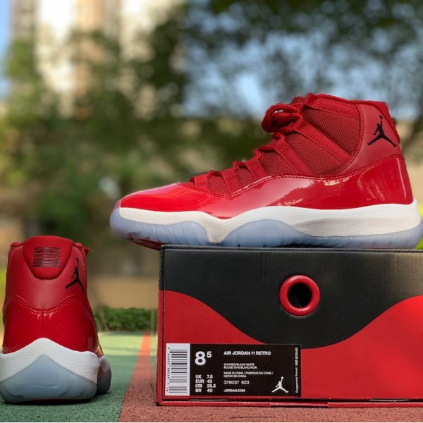 Buy High quality replica UA Air Jordan 11 Gym Red from HypeRepTime, best replica designer brand website