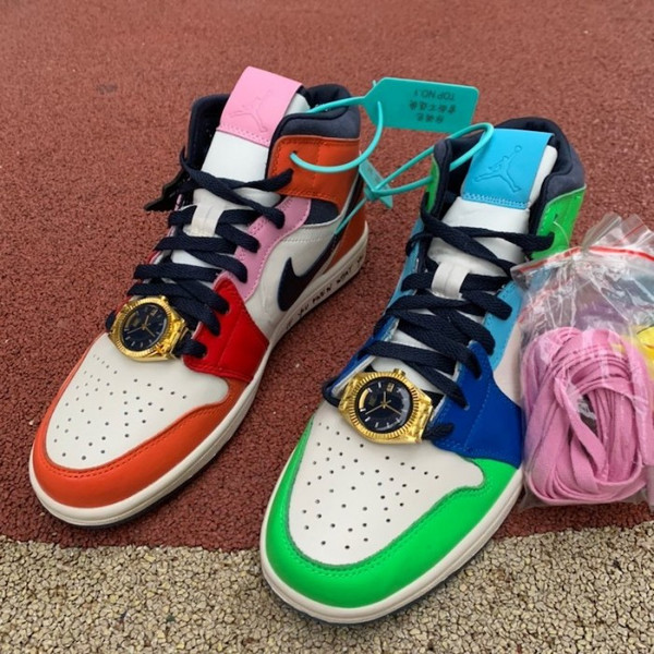Buy High quality replica UA Air Jordan 1 Mid WMNS Fearless from HypeRepTime, best replica designer brand website