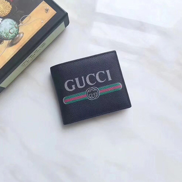 Buy High quality replica UA Gucci Print Leather Bi-Fold Wallet from HypeRepTime, best replica designer brand website